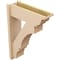 Ekena Millwork 7 1/2-in W x 22-in D x 30-in H Balboa Trad Rough Cedar Woodgrain TimberThane Outlooker, Primed Tan OUTUR075X22X30BOA04RCPR - alternate 4